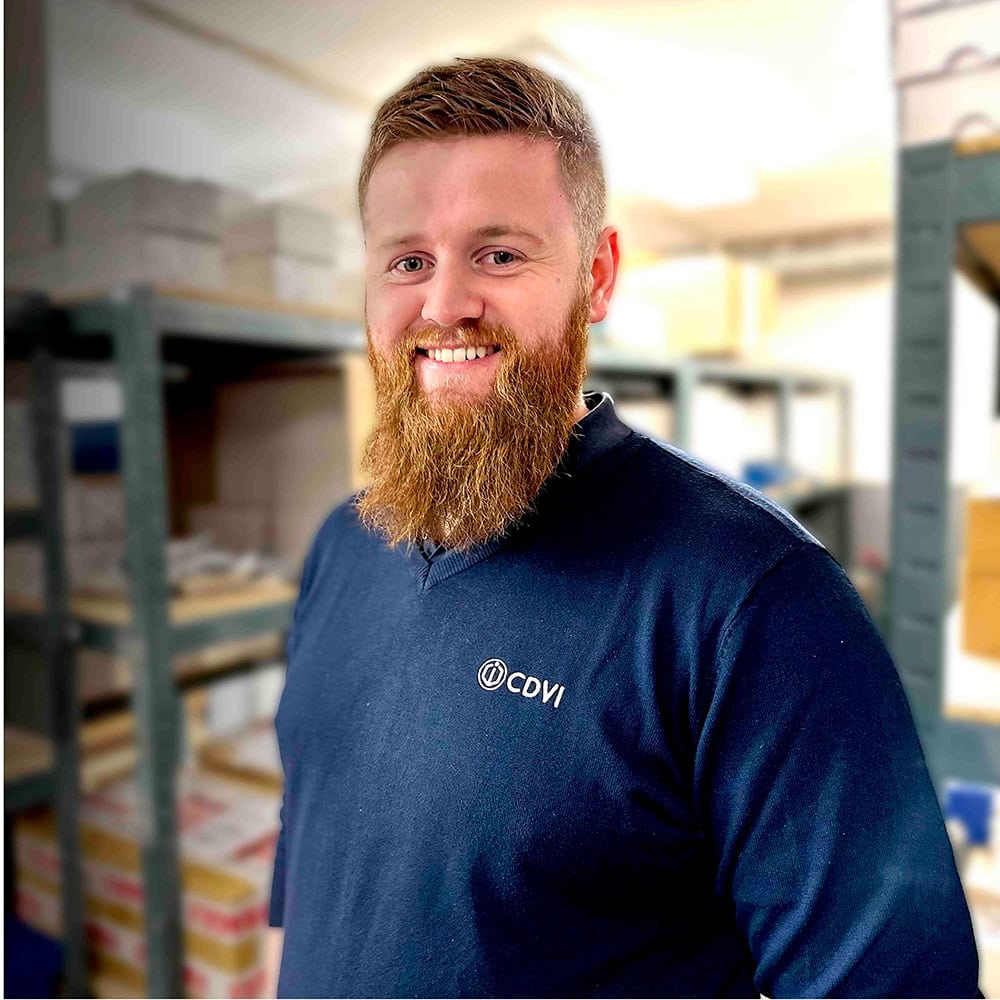 CDVI:s produktchef Tobias Olsson